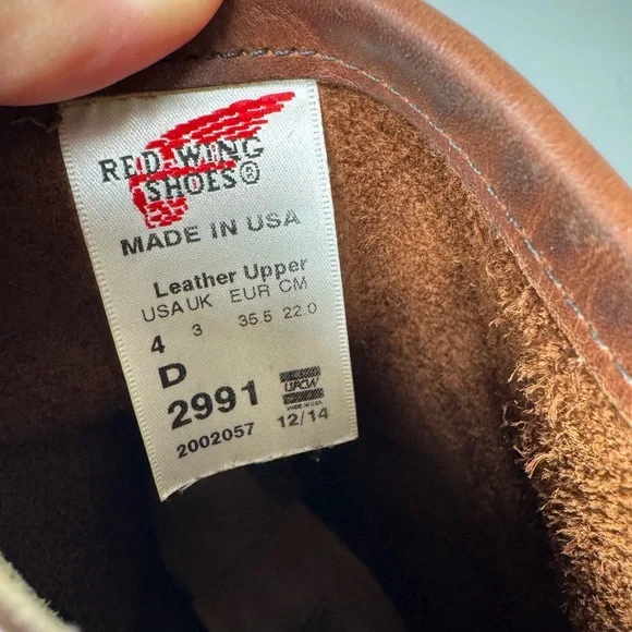 Red Wing Leather Engineer Boots Amber BRAND NEW w/BOX (Women’s Size 4D) - Picture 8 of 8